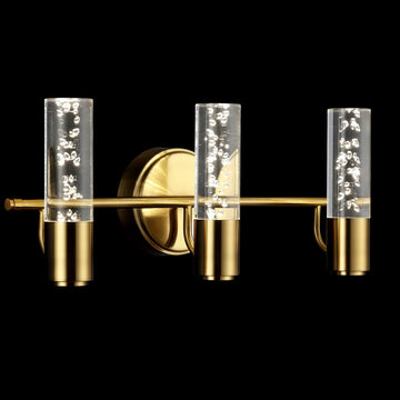 Bolha Minimalist Modern Bubble Acrylic/Iron Integrated LED Vanity Light